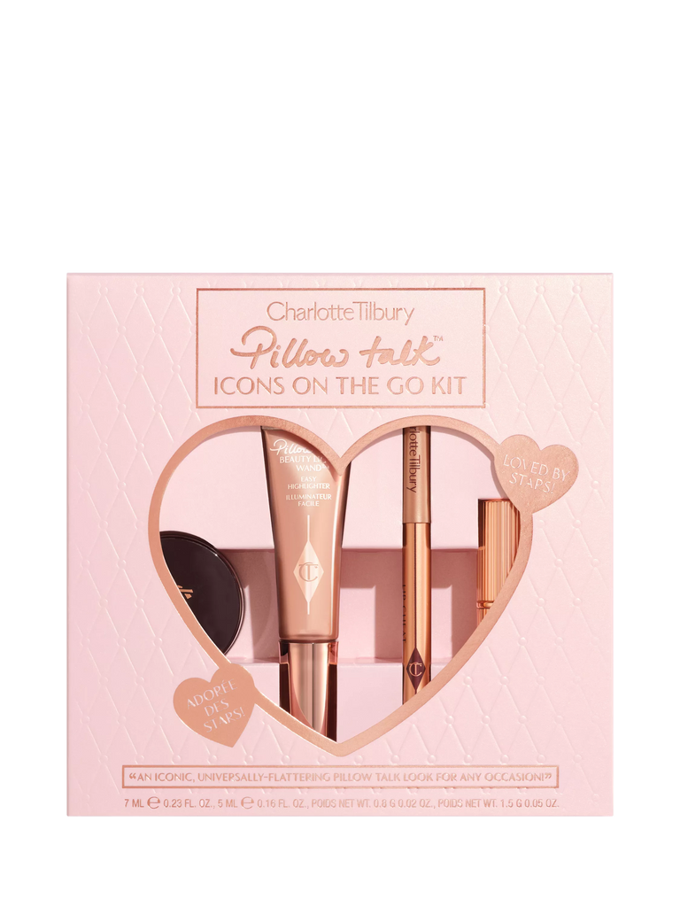 Charlotte Tilbury Pillow Talk Icons On The Go Makeup Gift Set