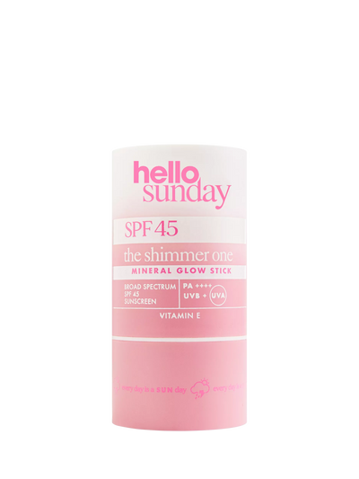 John Lewis Hello Sunday The Shimmer One Mineral Stick SPF 45 Mineral SPF Stick 20g- Buy online at McGrocer