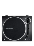 Audio-Technica AT-LP70XBT Bluetooth turntable in black and silver (British brand)