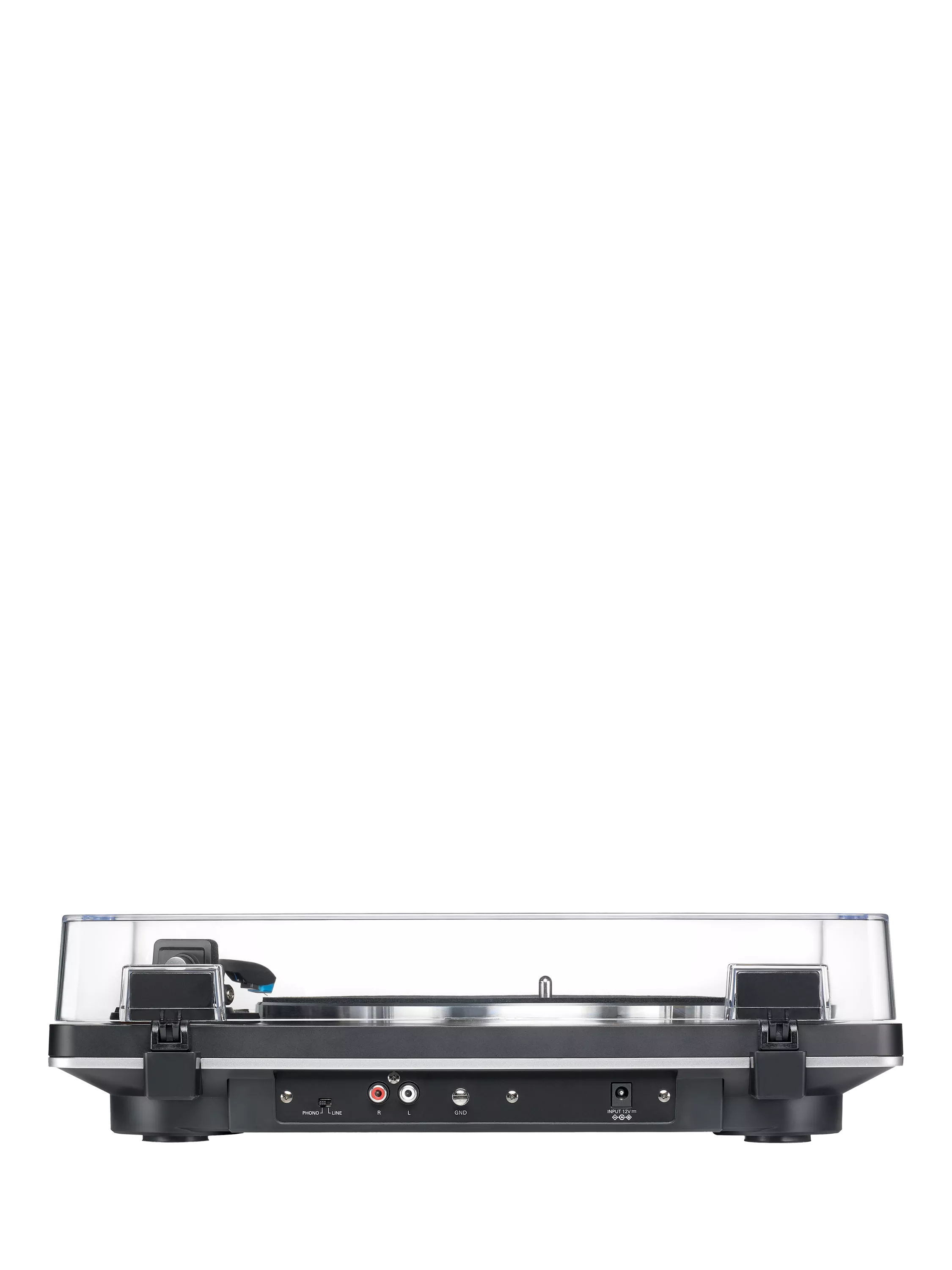 Audio-Technica AT-LP70XBT Bluetooth turntable in black and silver (British brand)
