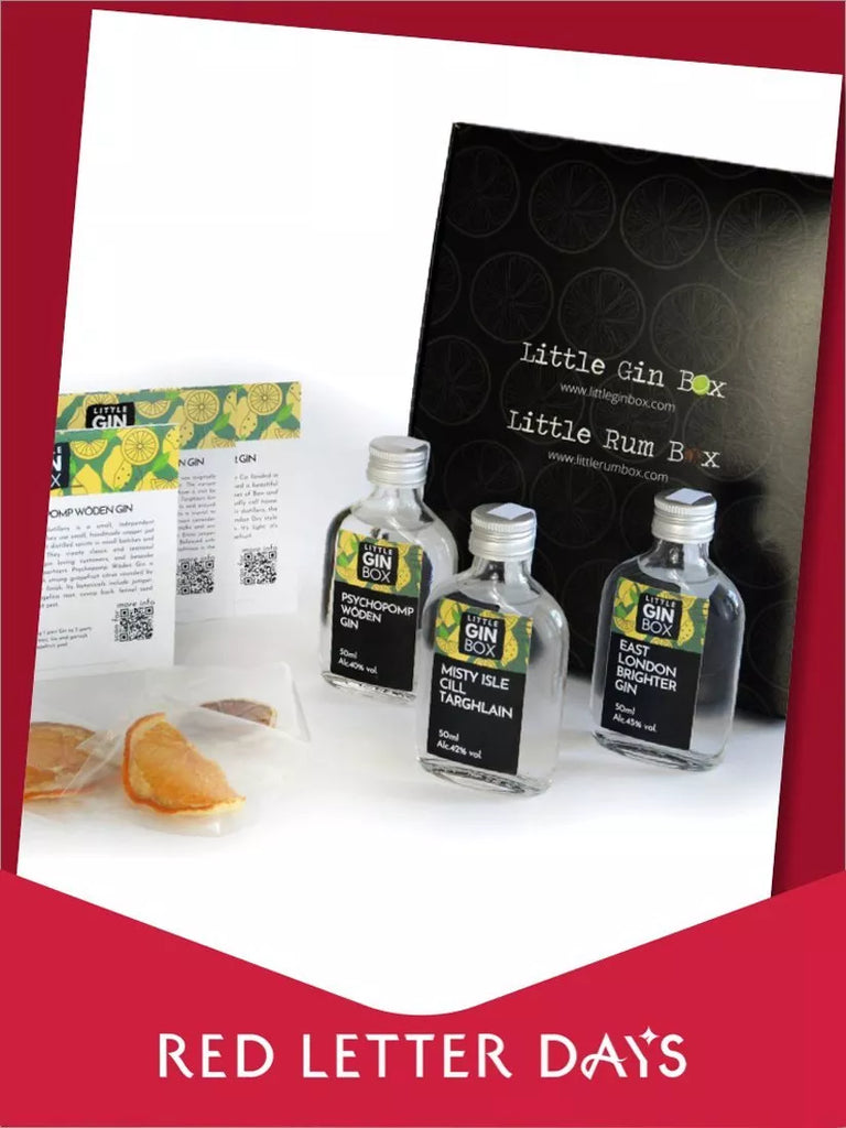 Red Letter Days Little Gin Box 3 Month Subscription Gift Voucher