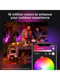 Philips Hue Lily outdoor spotlight base unit with 4 spotlights black, imported from the UK