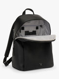 TUMI Voyageur Holland leather backpack black/gunmetal, UK version