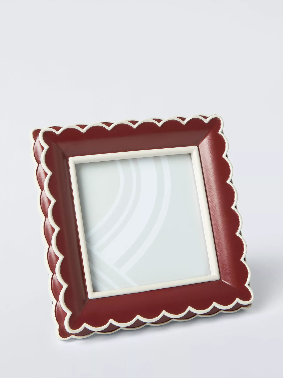 John Lewis scallop hand-painted photo frame 4x4 inch, imported from the UK