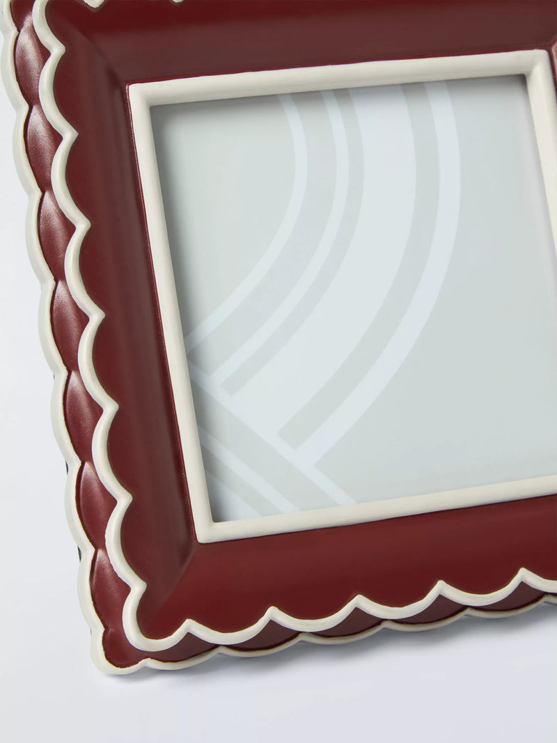 John Lewis scallop hand-painted photo frame 4x4 inch, imported from the UK
