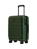 Antler Icon Stripe Pocket 4-Wheel 56cm Cabin Case, Green