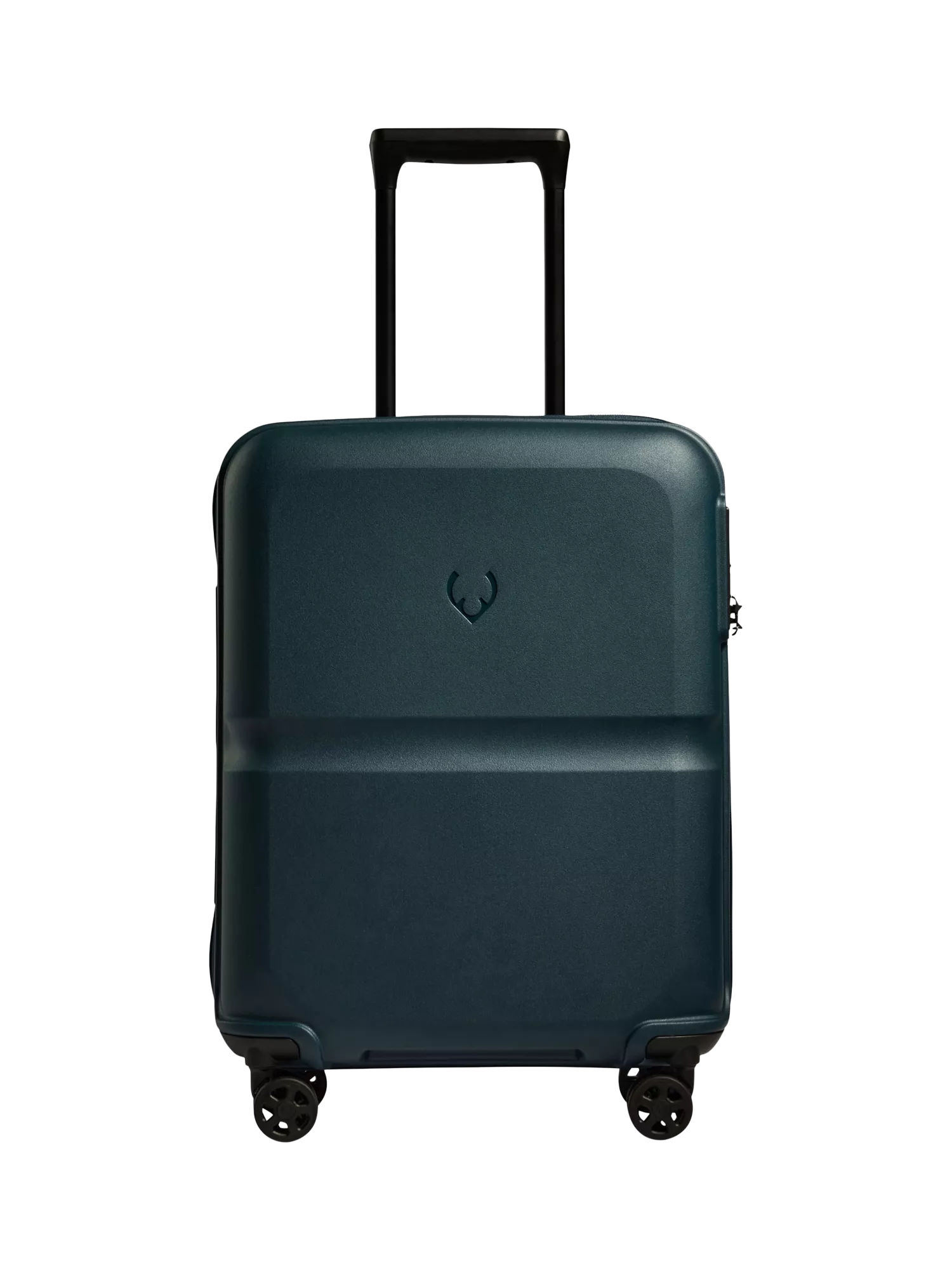Antler 55cm Expandable Double Wheel Cabin Single Stripe Suitcase, 39L, Blue