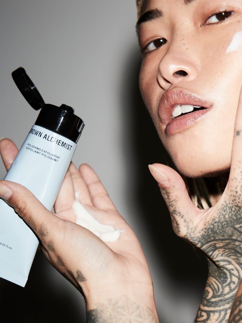 Grown Alchemist Polishing Exfoliator 75ml, imported from the UK