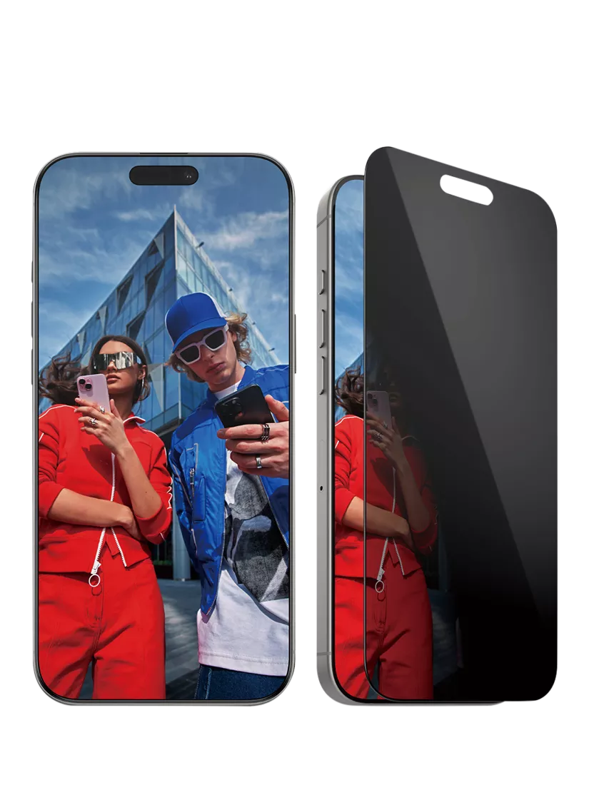 PanzerGlass privacy screen protector for iPhone 16 Pro Max, UK version