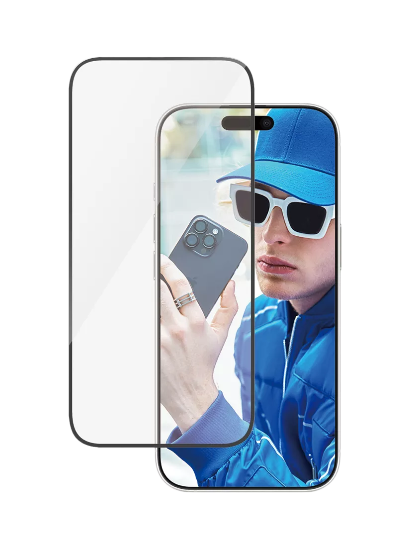 PanzerGlass screen protector Ultra-Wide Fit for iPhone 16/15, UK version
