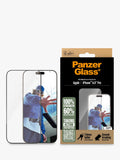 PanzerGlass ultra-wide fit screen protector for iPhone 16 Pro Max, imported from the UK