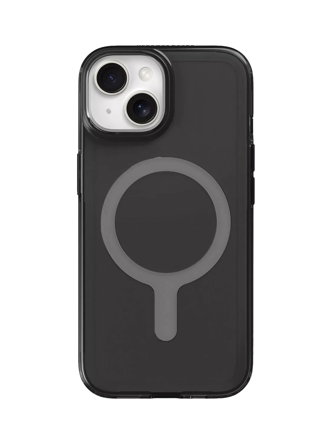 agood company phone case Tinted Black Clear for iPhone 15 (British brand)