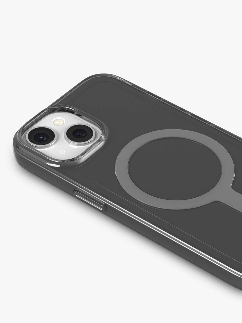 agood company phone case Tinted Black Clear for iPhone 15 (British brand)
