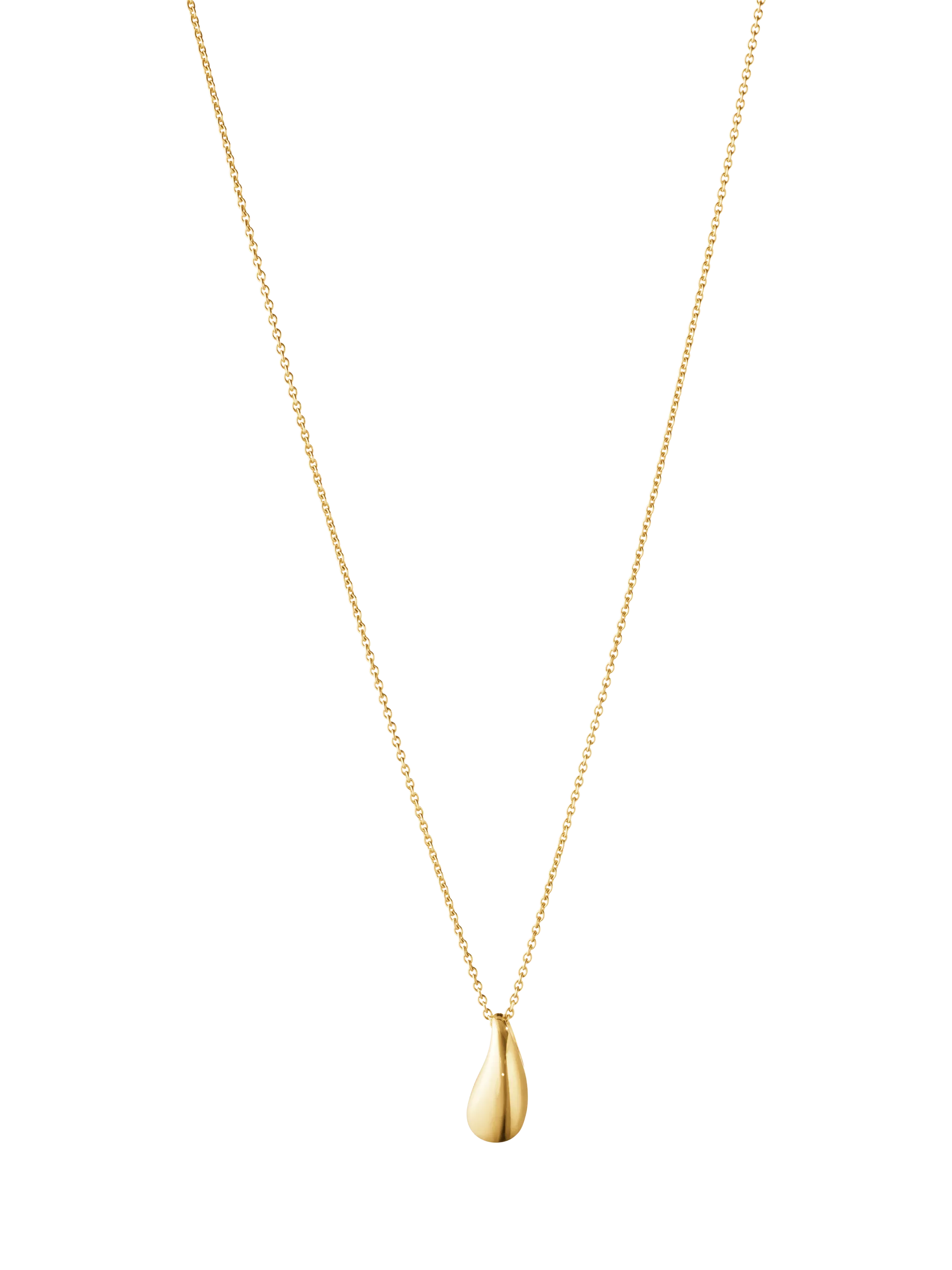 Collier pendentif Georg Jensen Droplet or 18ct - produit britannique