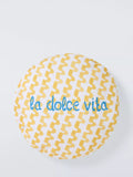 John Lewis Dolce Vita Round Cushion Mimosa, UK version