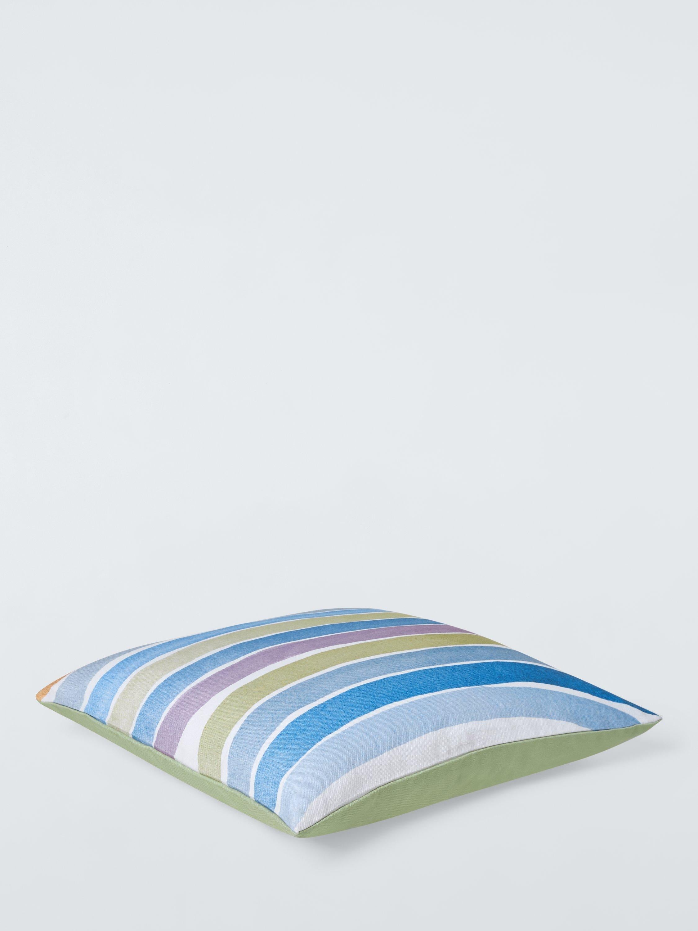 John Lewis pool stripe cushion multi 50x50cm - British product