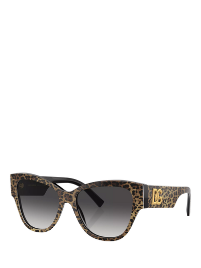 John Lewis Dolce & Gabbana DG4449 Women's Butterfly Sunglasses, Brown- Buy online at McGrocer