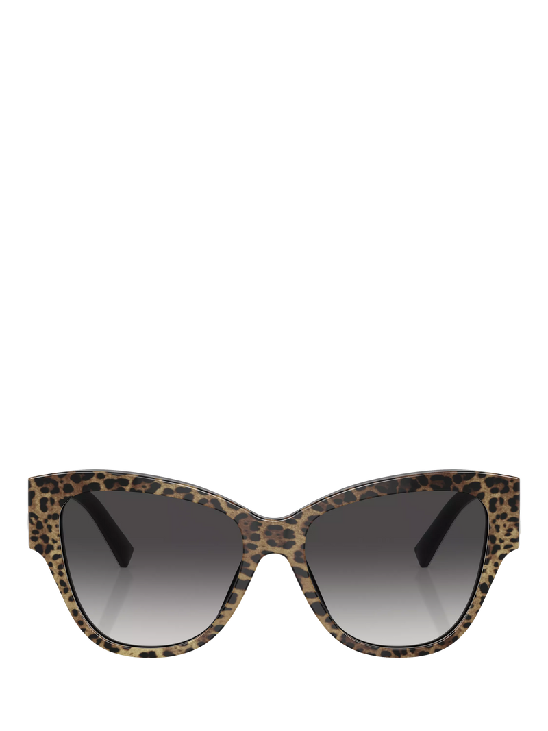 Dolce & Gabbana butterfly sunglasses in brown with gradient lens - British product