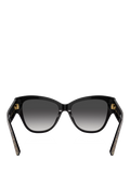 Dolce & Gabbana butterfly sunglasses in brown with gradient lens - British product