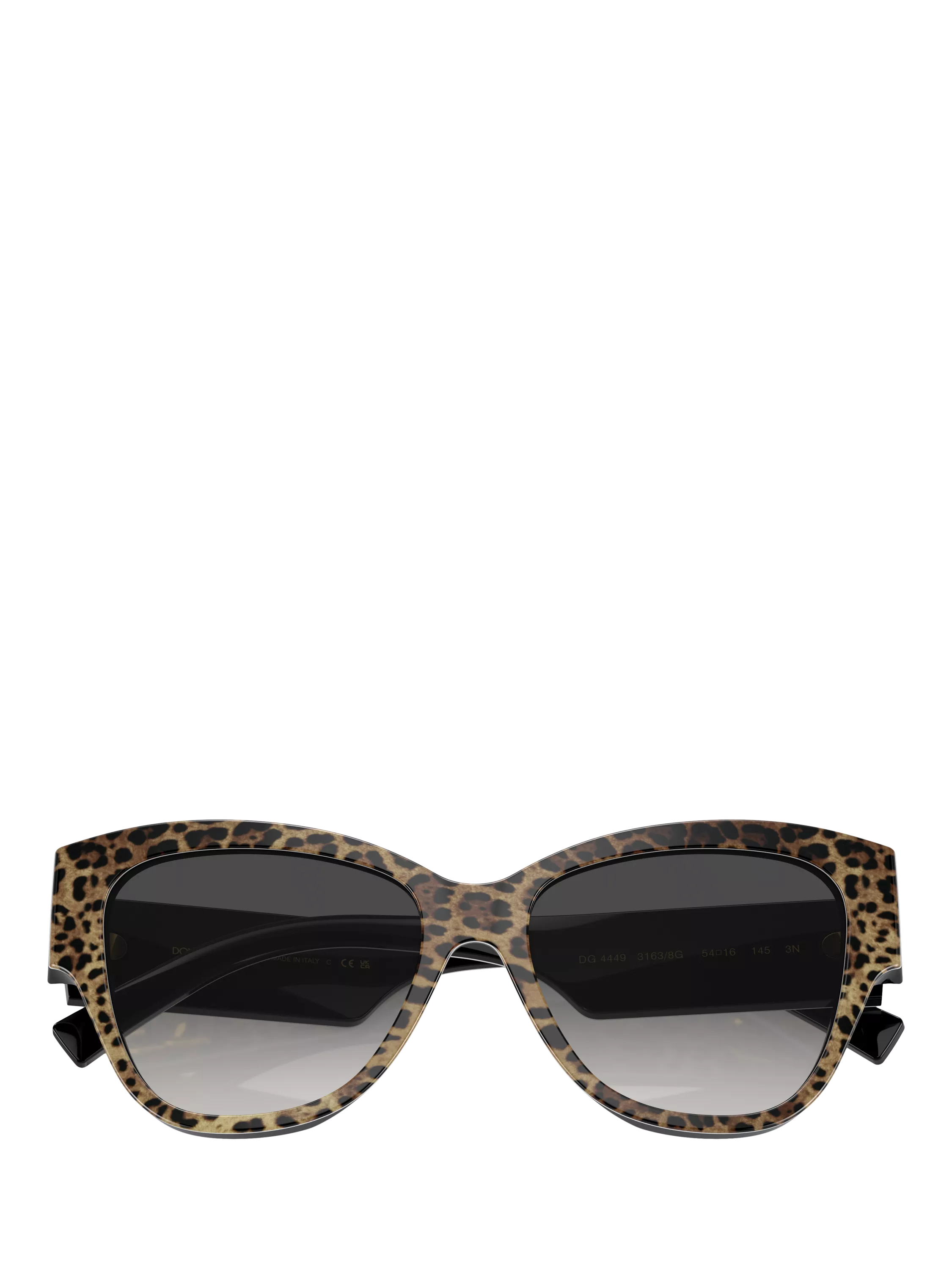 Dolce & Gabbana butterfly sunglasses in brown with gradient lens - British product
