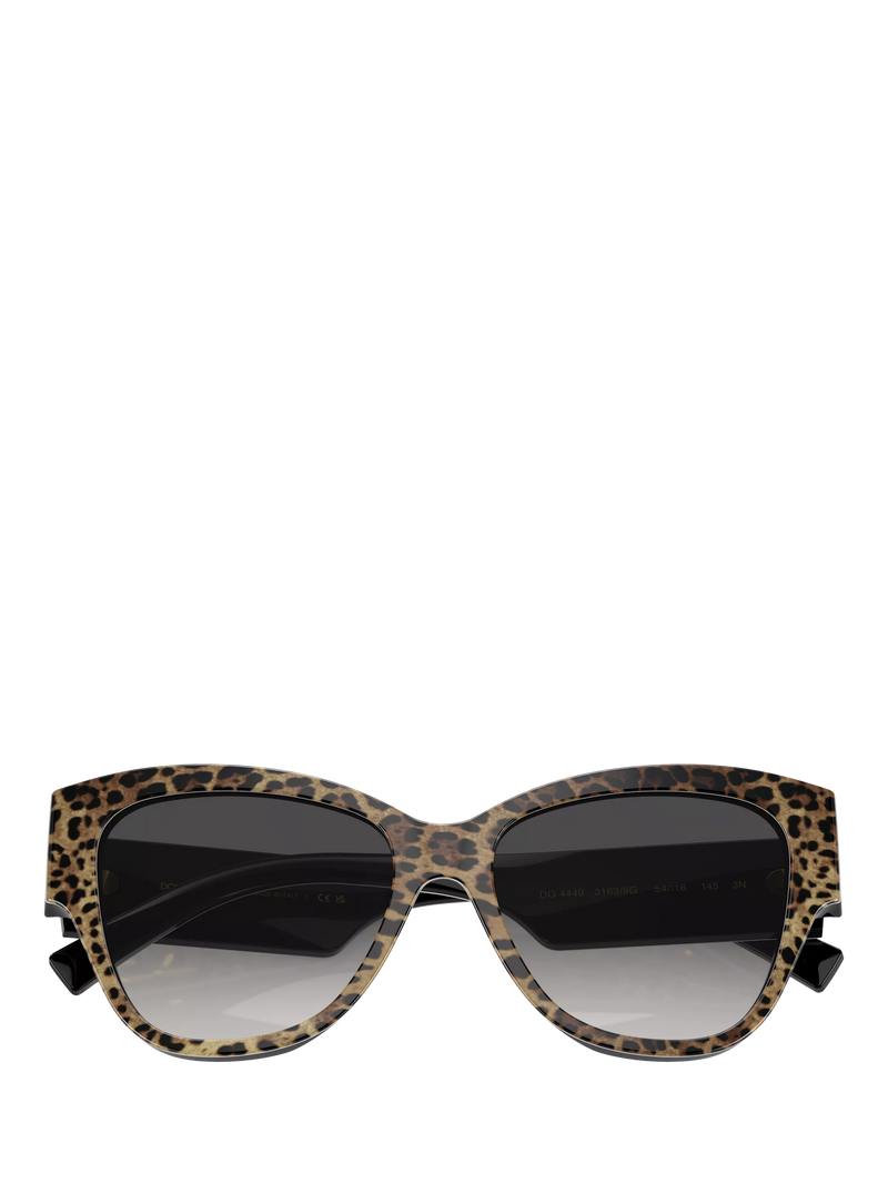 Dolce & Gabbana butterfly sunglasses in brown with gradient lens - British product