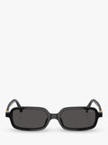 Miu Miu rectangular sunglasses black, UK version