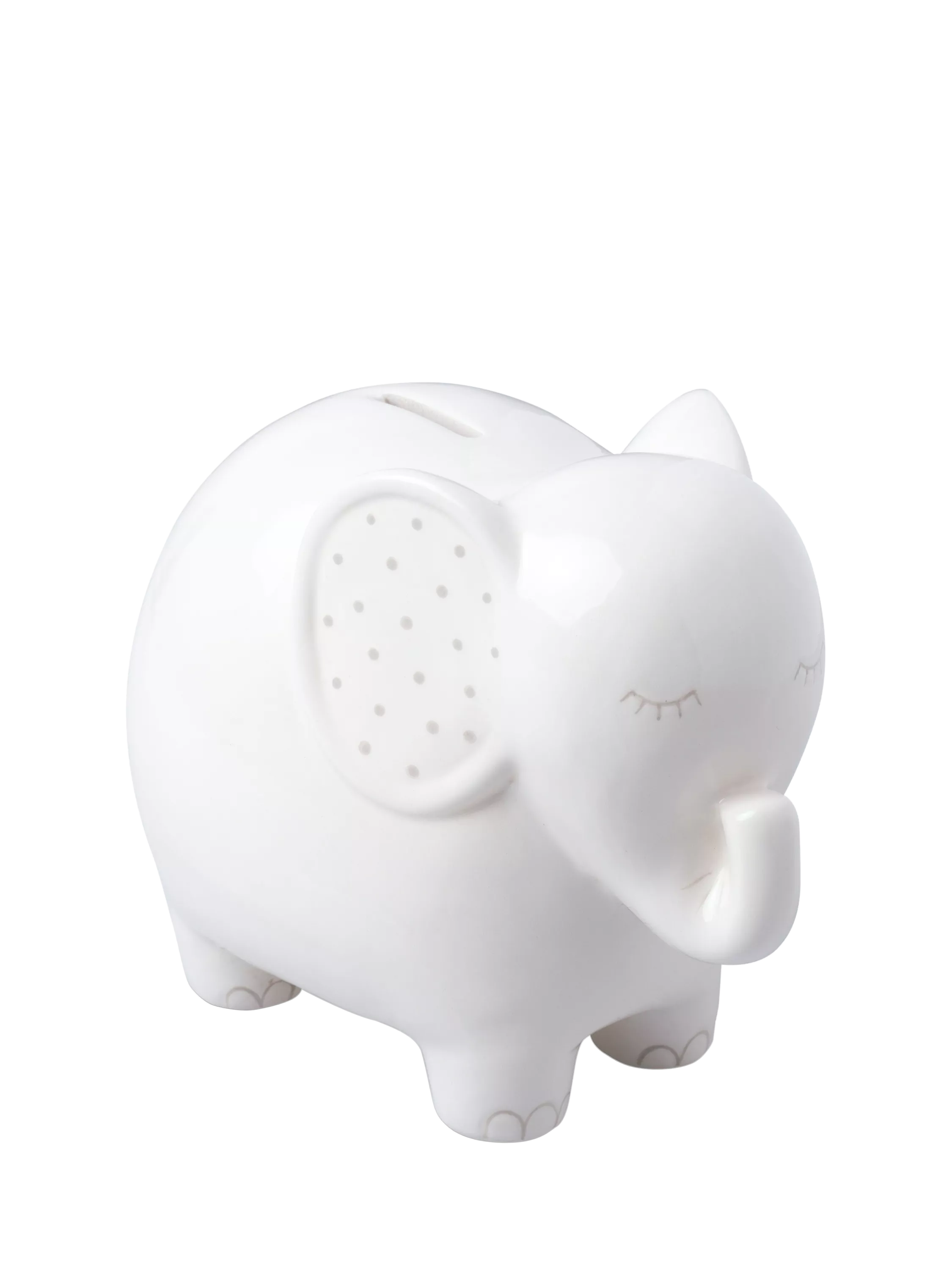 Pearhead ceramic elephant money bank UK version