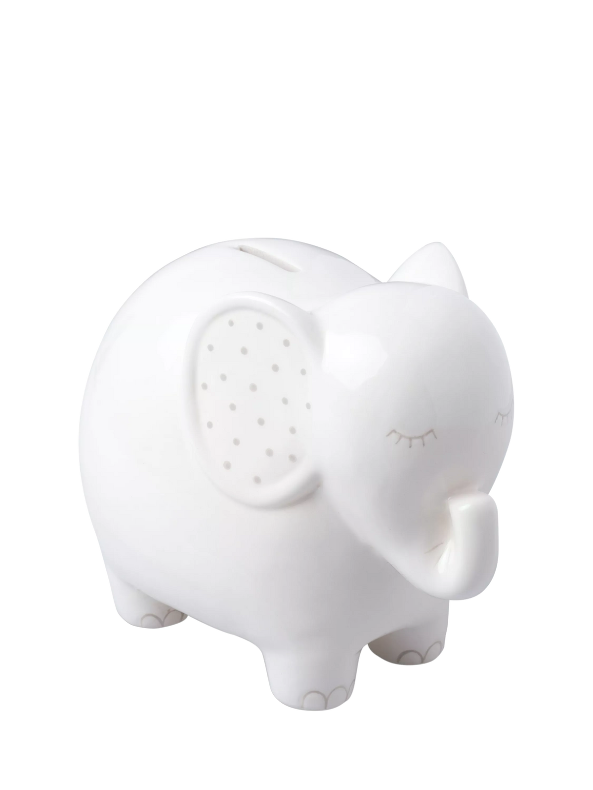 Pearhead ceramic elephant money bank UK version