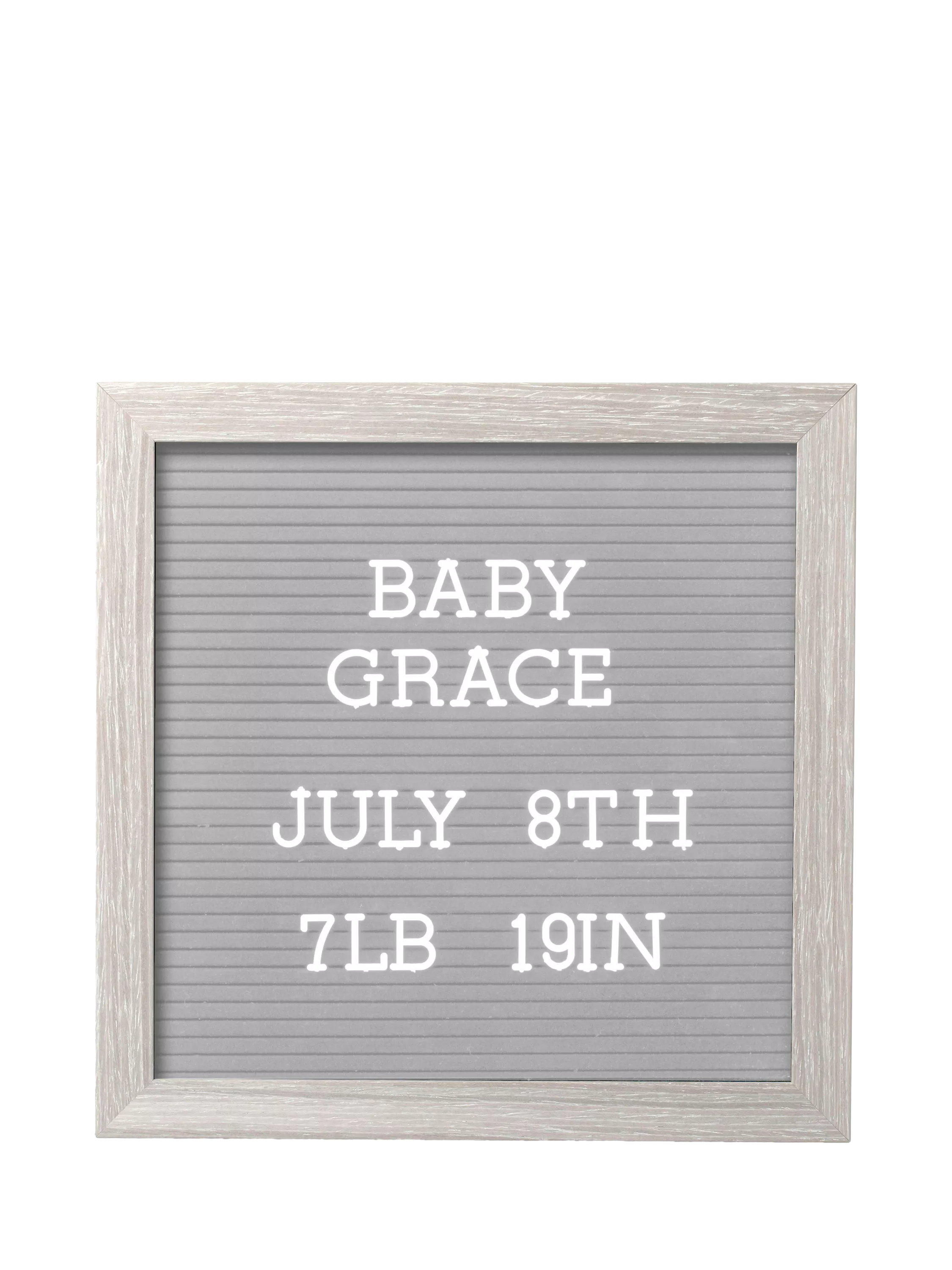 Pearhead rustic letterboard set with 188 letters and numbers - British product