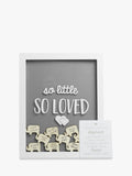 Pearhead elephant frame baby shower alternative with wooden pieces (British brand)