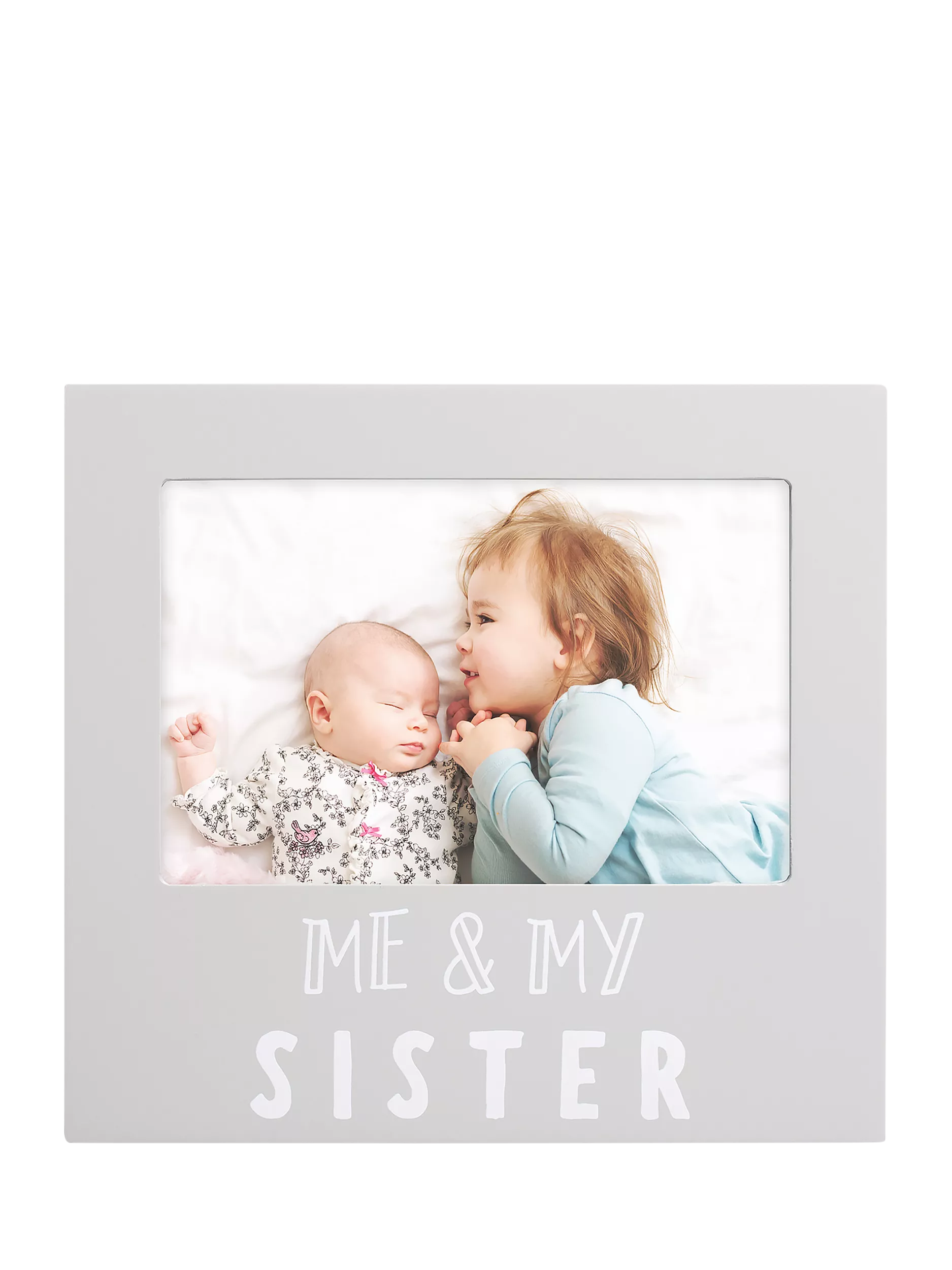 Pearhead Me and My Sister picture frame 4x6, UK version