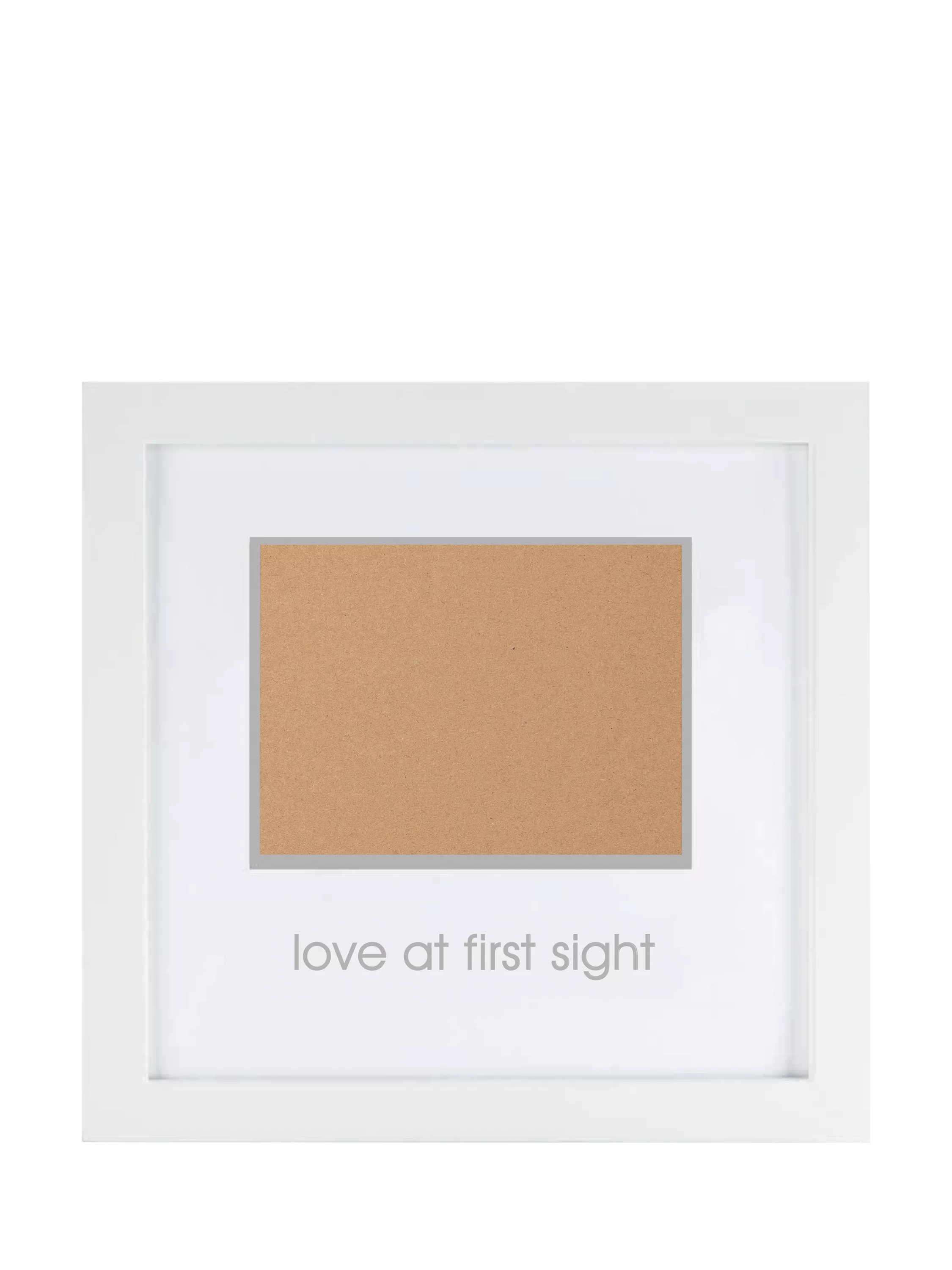 Pearhead sonogram frame wooden keepsake, UK version