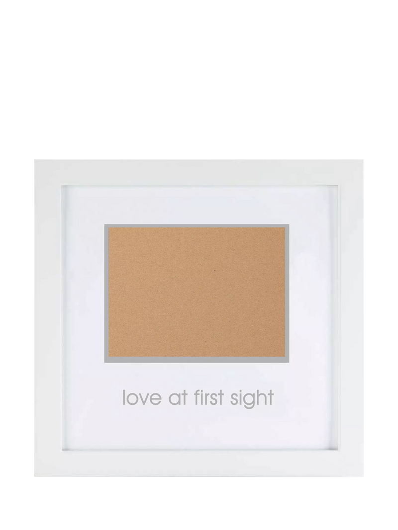 Pearhead sonogram frame wooden keepsake, UK version