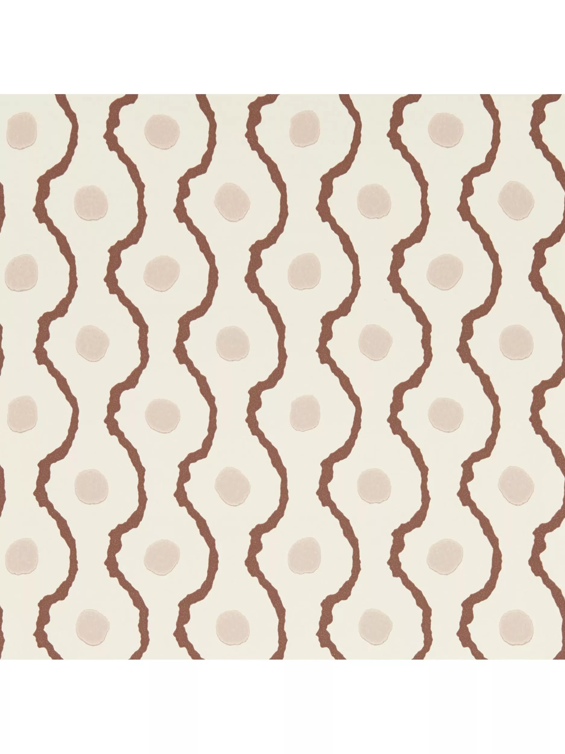 Henry Holland Harlequin Connor Wallpaper in Chocolate/Dusk colour, UK version