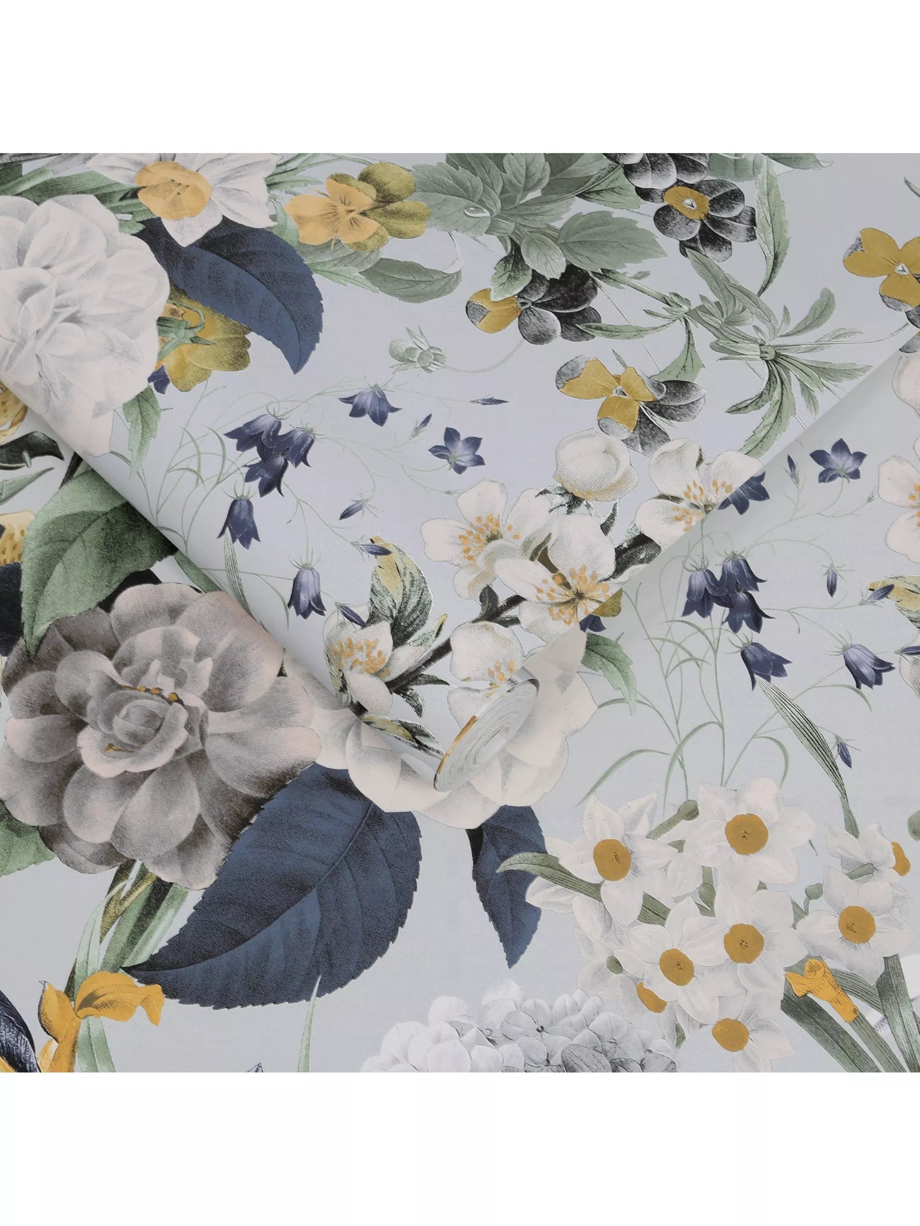Graham & Brown Glasshouse Flora wallpaper Sky (British brand)