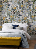 Graham & Brown Glasshouse Flora wallpaper Sky (British brand)