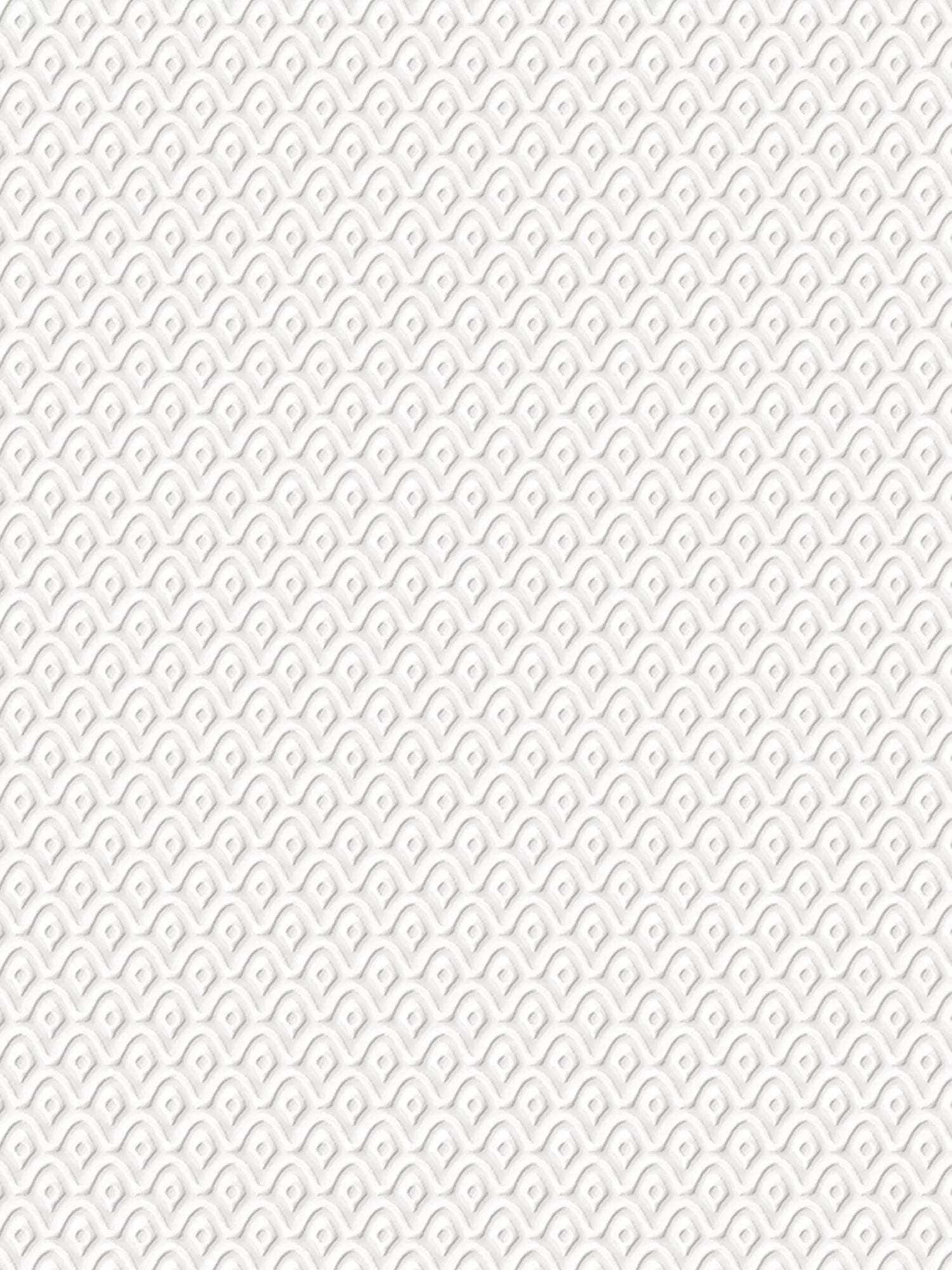 Laura Ashley Edern white wallpaper roll 5.3m2 - British product