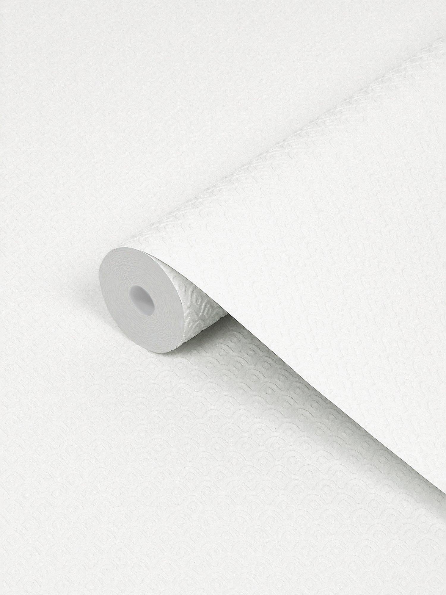 Laura Ashley Edern white wallpaper roll 5.3m2 - British product