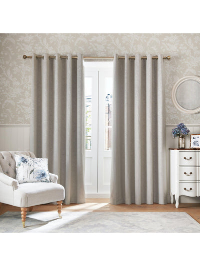 Laura Ashley Lloyd Tapete Taubengrau