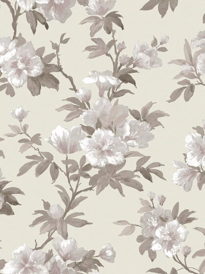 John Lewis Laura Ashley Rosamund Natural Wallpaper- Buy online at McGrocer