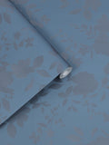 Laura Ashley Westbourne Midnight Blue wallpaper roll - British product