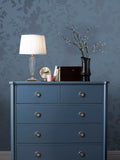 Laura Ashley Westbourne Midnight Blue wallpaper roll - British product