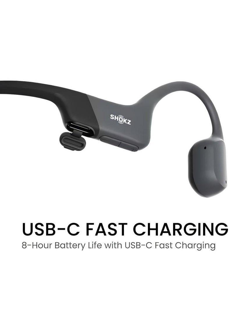 Shokz OpenRun Open-Ear-Kabellose Kopfhörer 26g – Britisches Produkt