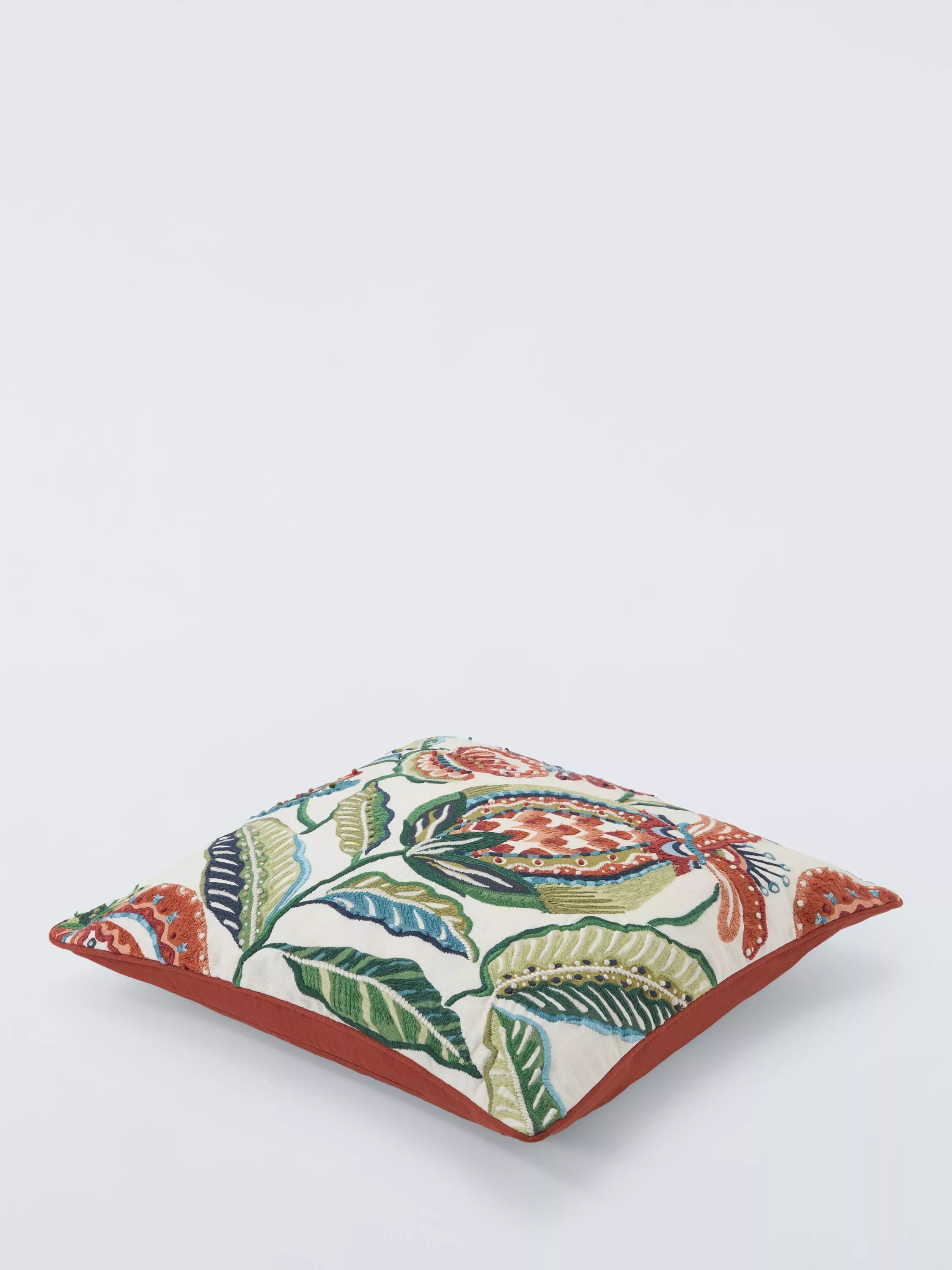 John Lewis embroidered pomegranate cushion, UK version