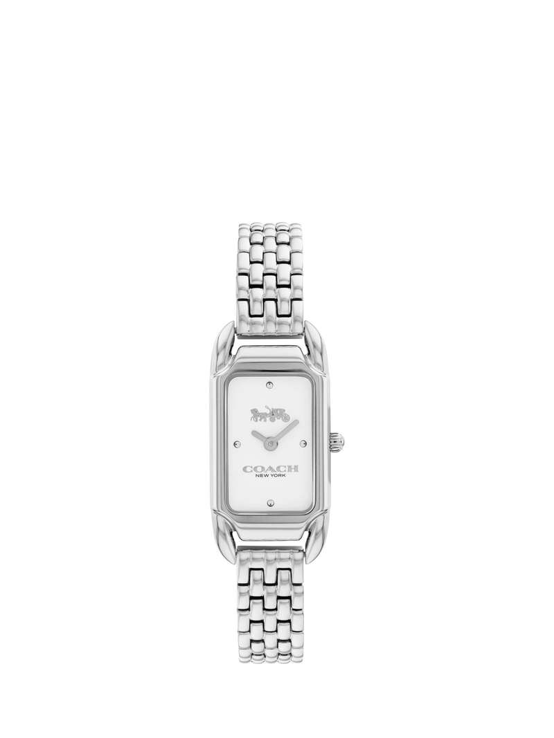 Coach women's Cadie watch silver bracelet 28.5mm - British product