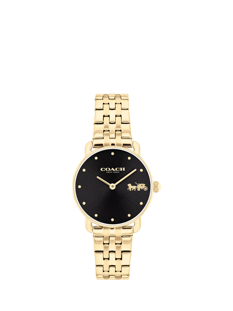 Coach Elliot bracelet watch gold stainless steel 28mm, UK version