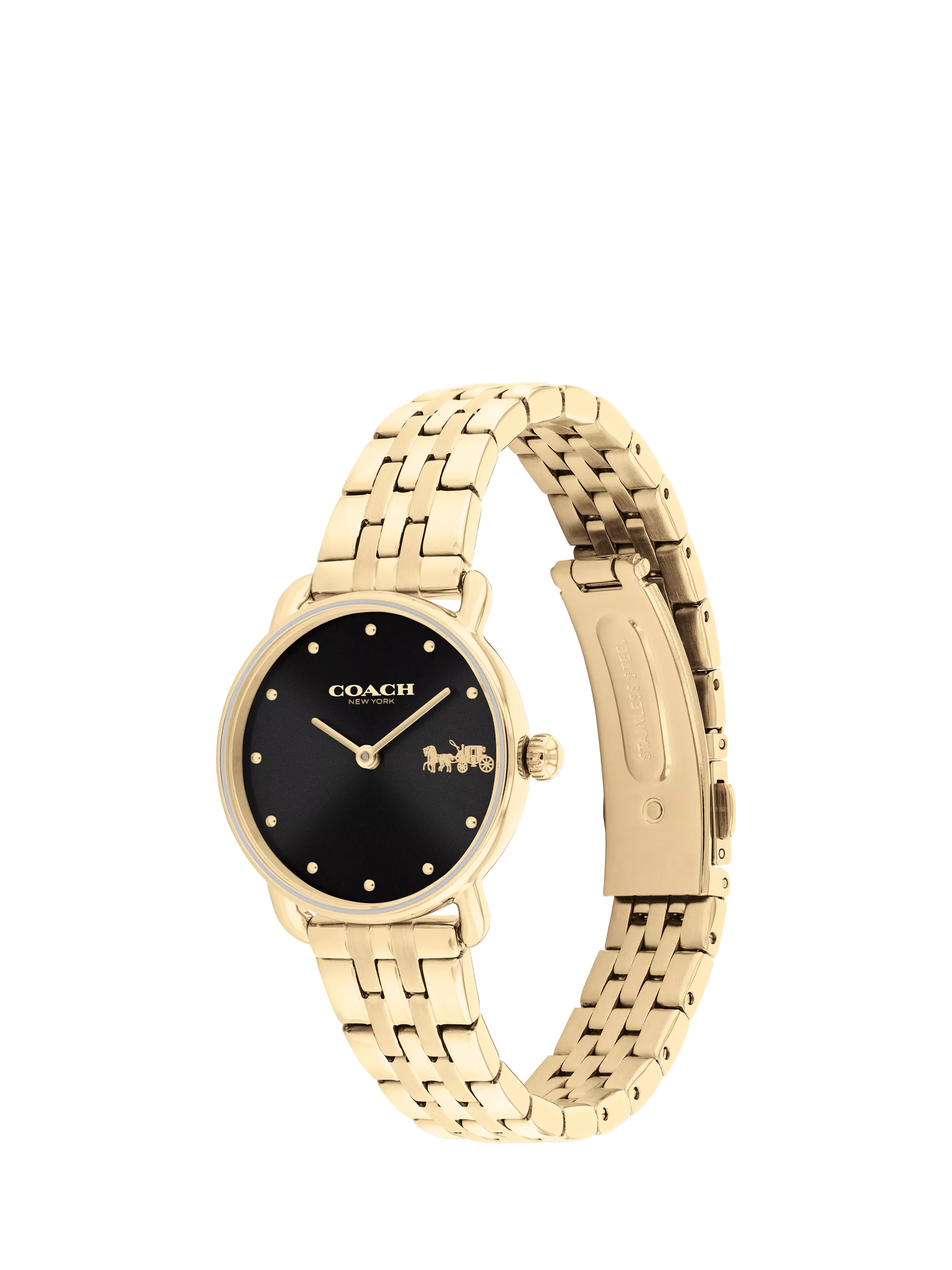 Coach Elliot bracelet watch gold stainless steel 28mm, UK version