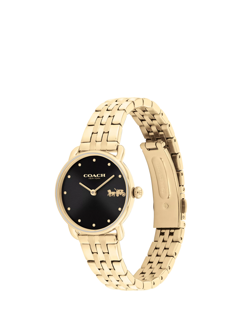 Coach Elliot bracelet watch gold stainless steel 28mm, UK version