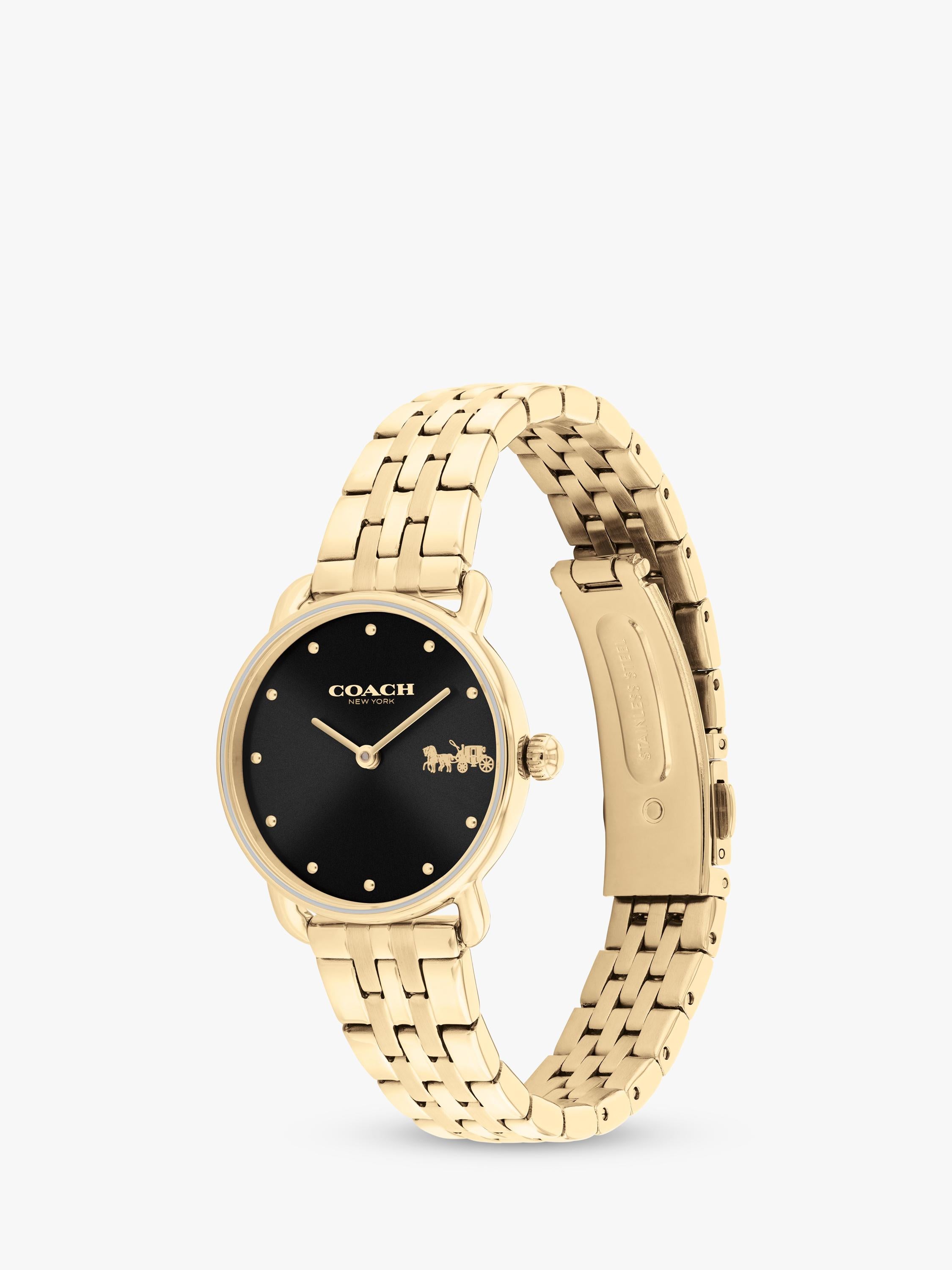 Coach Elliot bracelet watch gold stainless steel 28mm, UK version