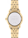Coach Elliot bracelet watch gold stainless steel 28mm, UK version